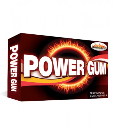 Chicle Power Gum te enciende